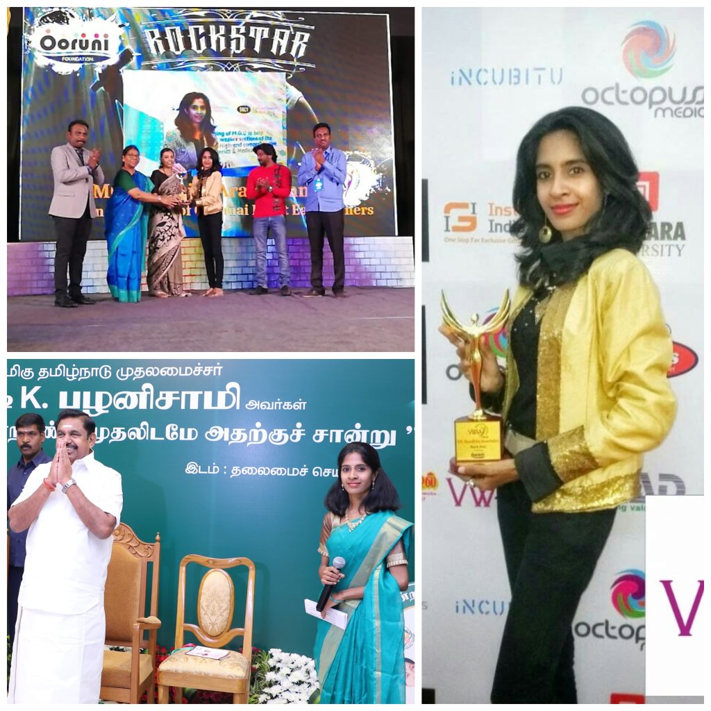 Female Anchor Nandhini Aravindan from Chennai Event Emcees and Entertainers