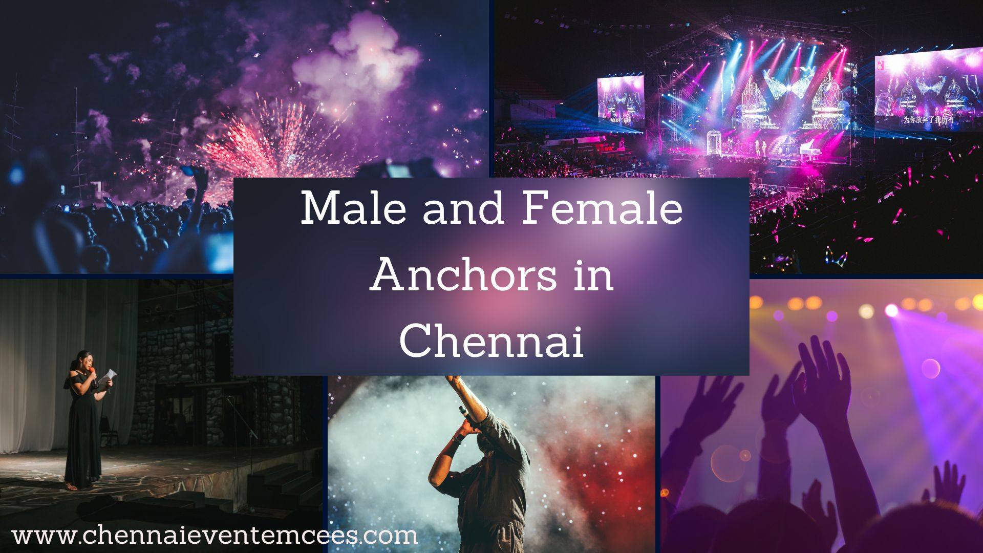 Male and Female Emcees in Chennai to host Family Parties and Corporate Events