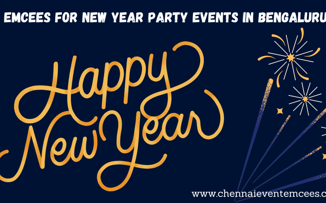 Male and Female Anchors in Bangalore to host New Year Party Events